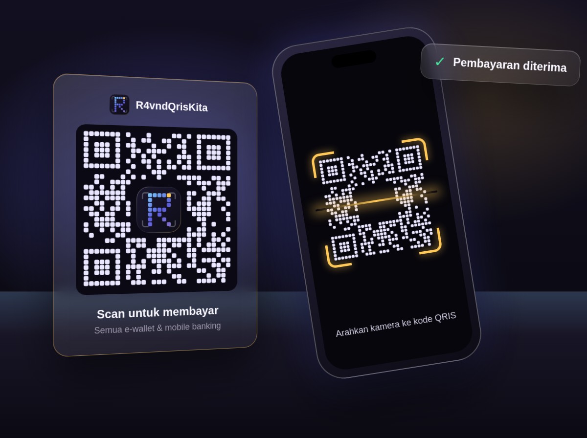 Scanning QRIS Code